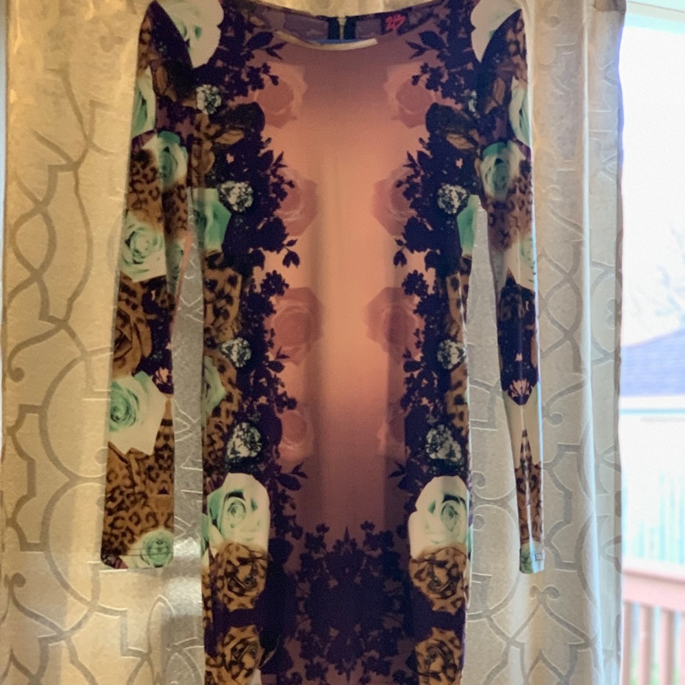 Floral Bebe 2B Bodycon